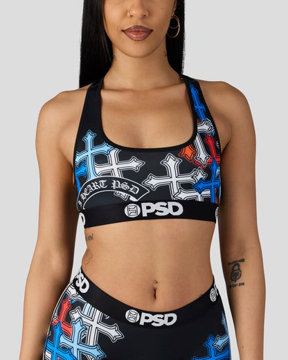 Sale PSD Cool Hearts - Sports Bra