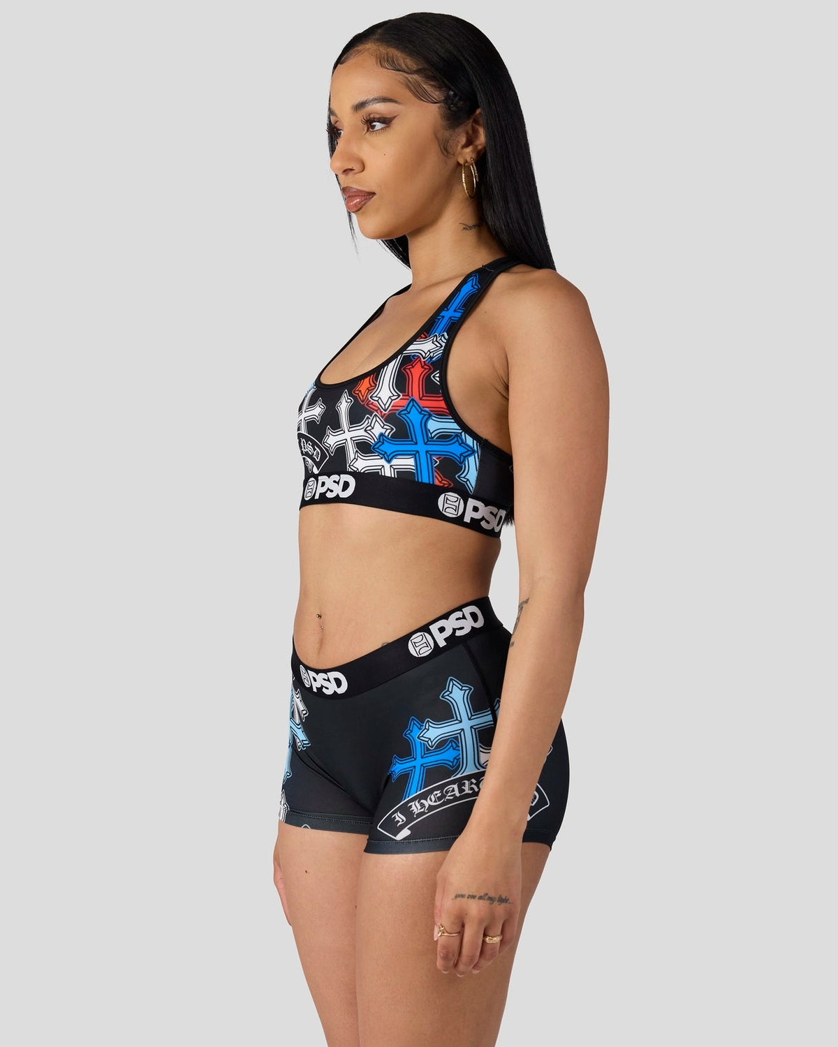 Sale PSD Cool Hearts - Sports Bra