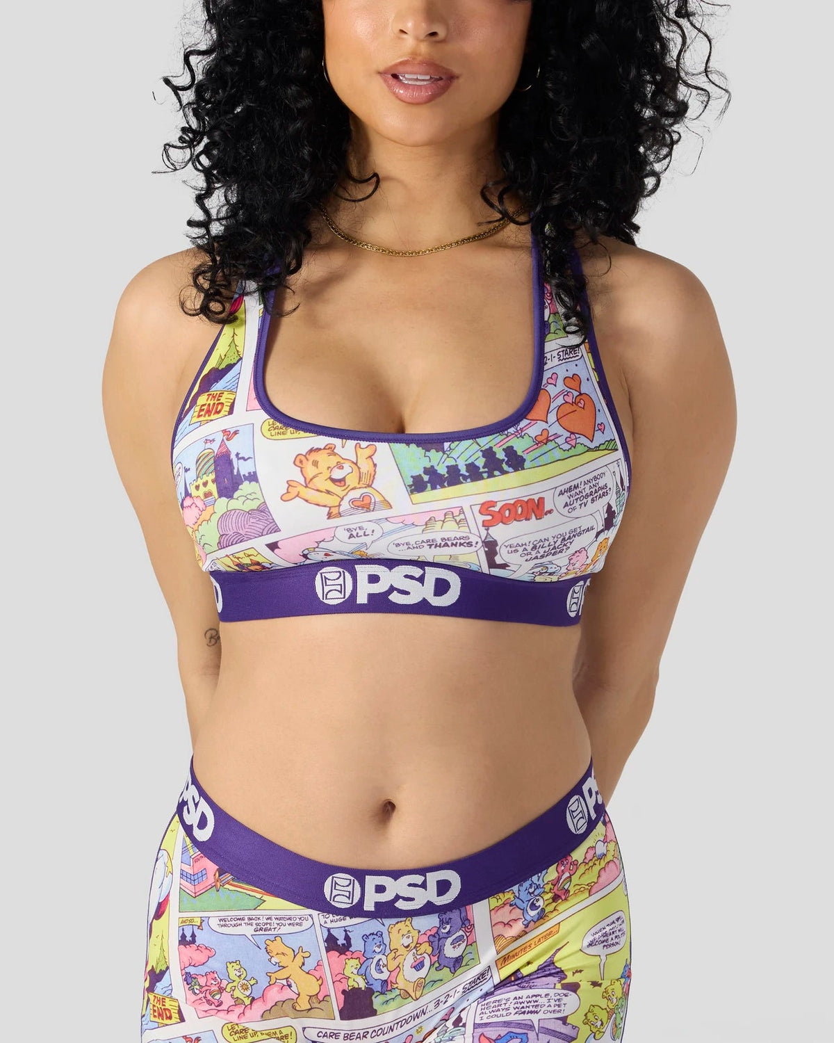Sale PSD Care Bears - Comic - Sports Bra