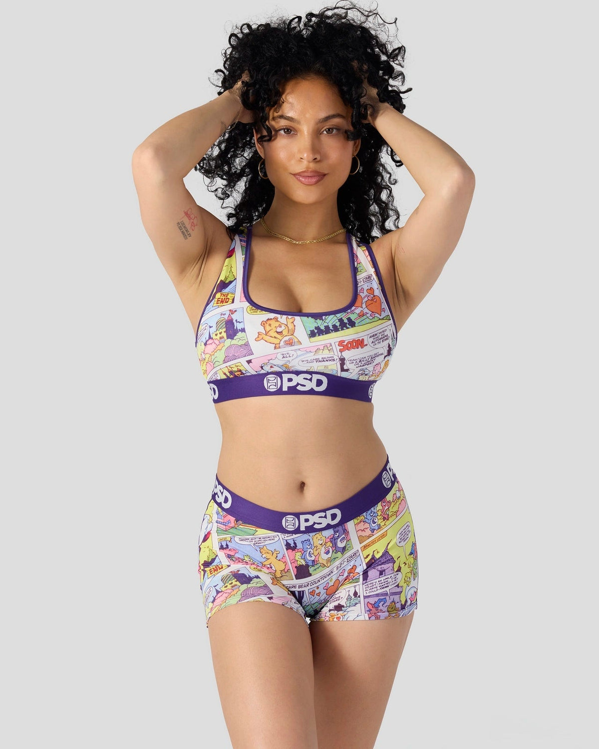 Sale PSD Care Bears - Comic - Sports Bra