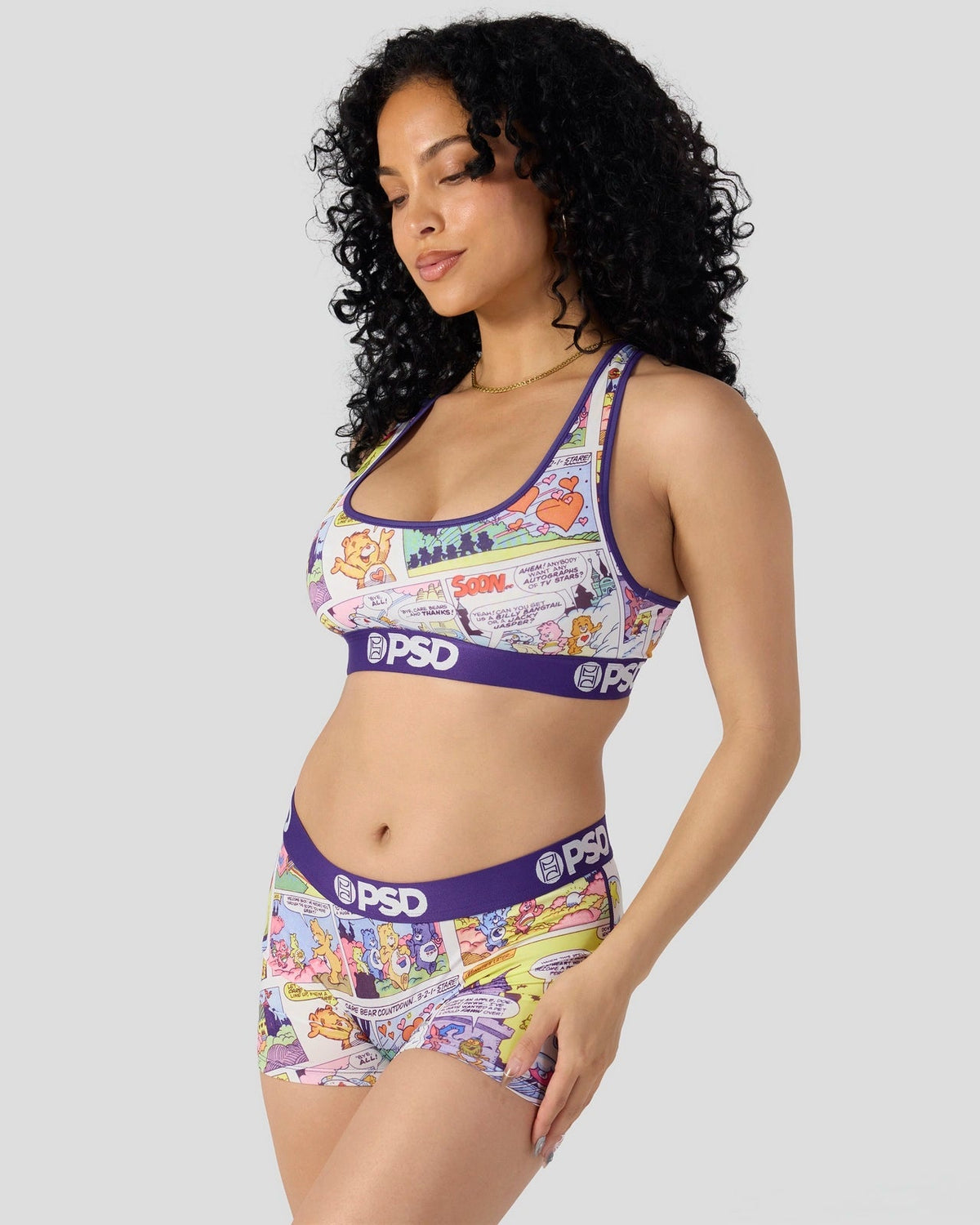 Sale PSD Care Bears - Comic - Sports Bra