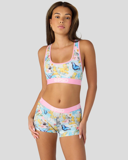 Sale PSD The Simpsons - Sistine Simpsons - Sports Bra
