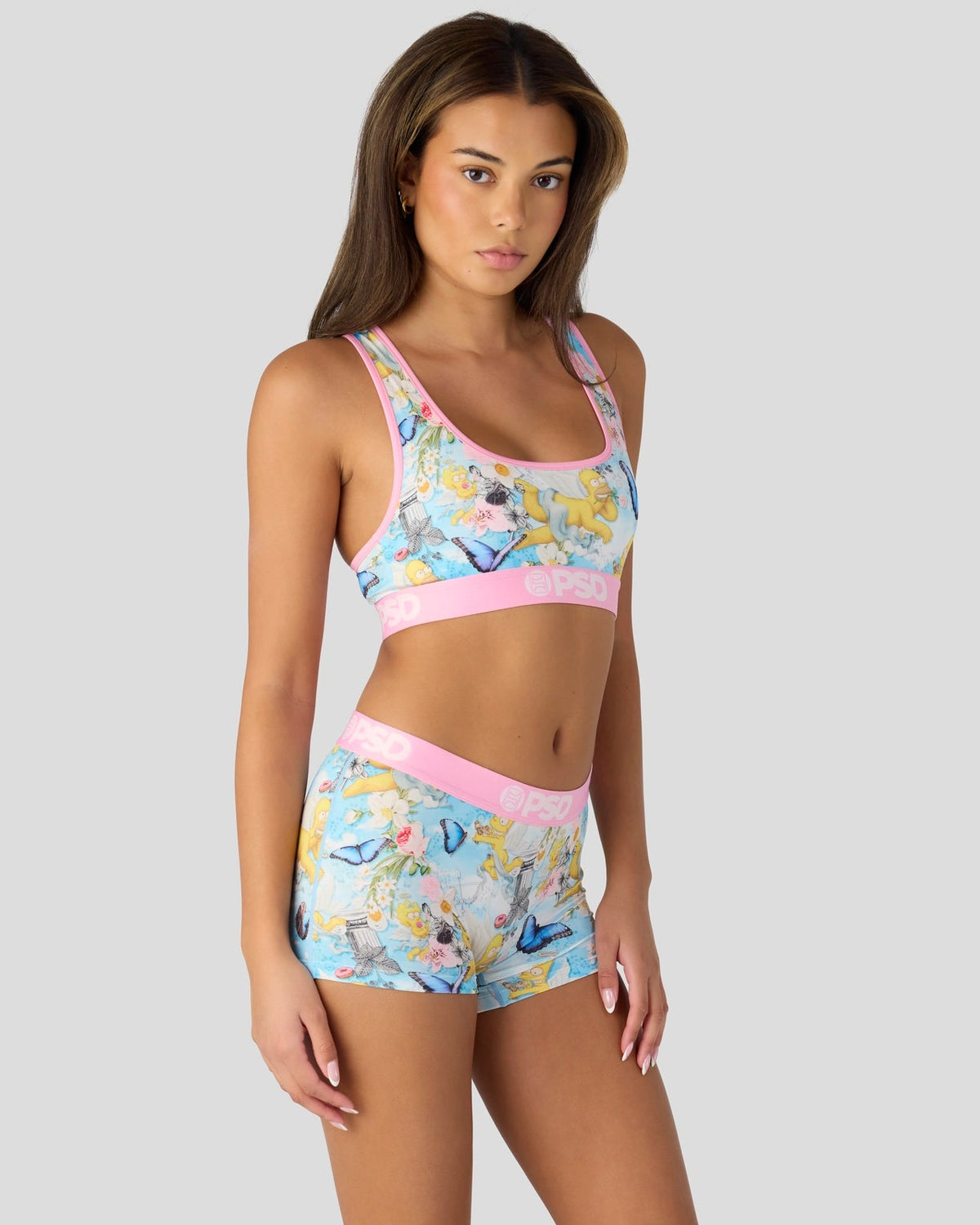 Sale PSD The Simpsons - Sistine Simpsons - Sports Bra