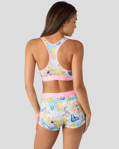 Sale PSD The Simpsons - Sistine Simpsons - Sports Bra