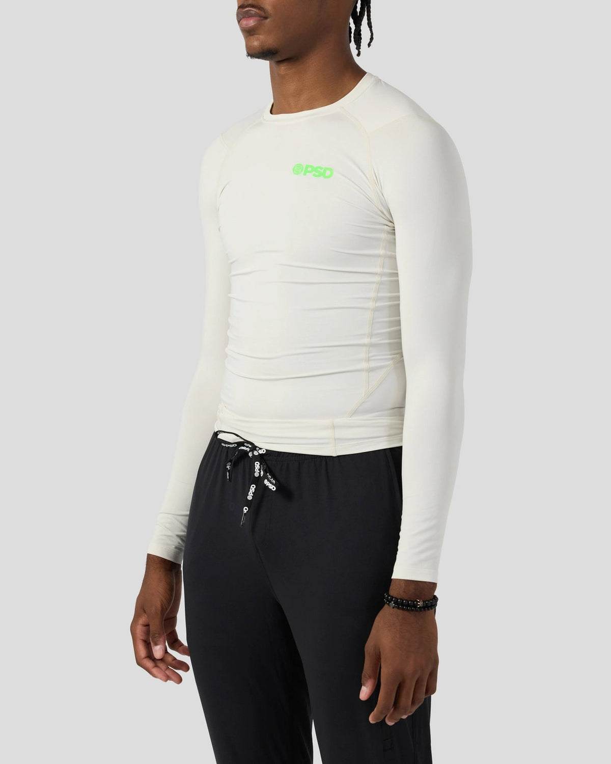 Sale PSD Compression Tee Long Sleeve - Ash - Compression Tee