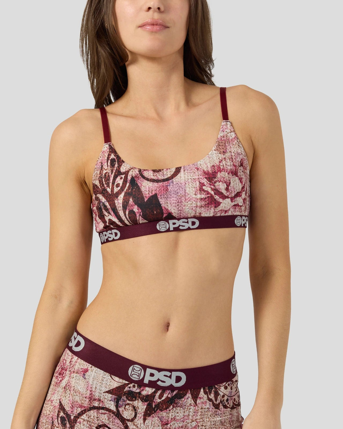 Sale PSD Jacquard Bloom - Scoop Bralette