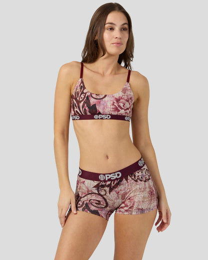 Sale PSD Jacquard Bloom - Scoop Bralette