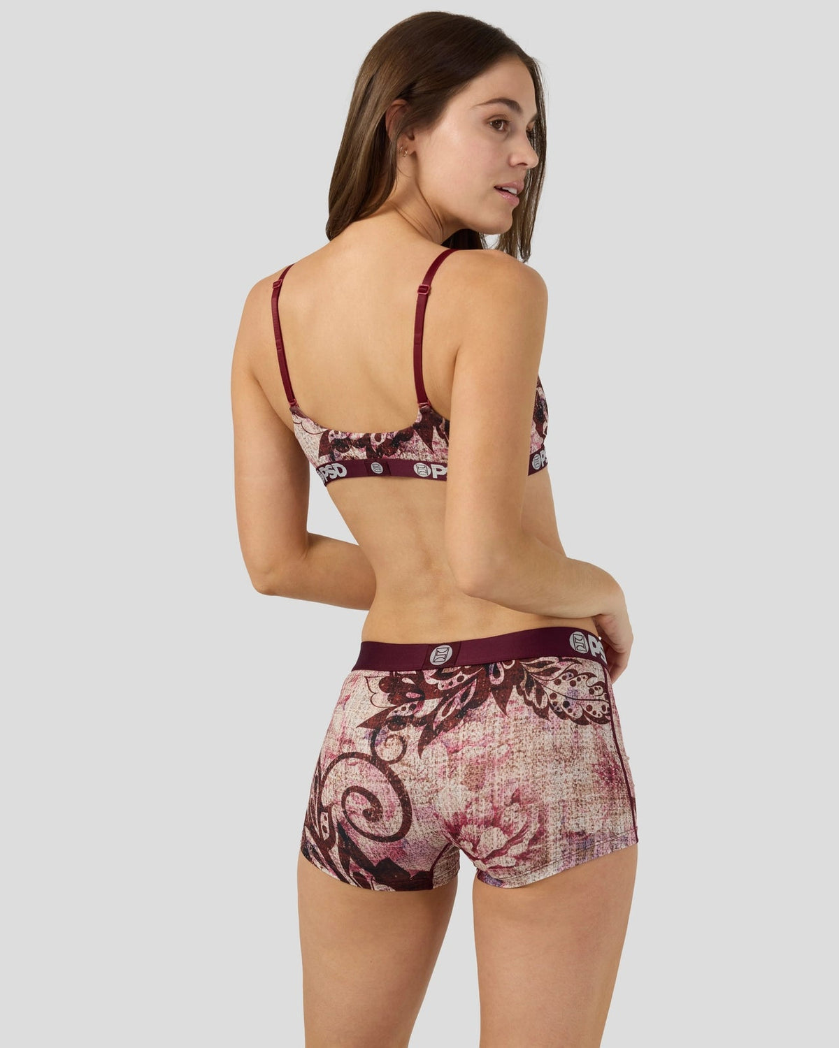 Sale PSD Jacquard Bloom - Scoop Bralette