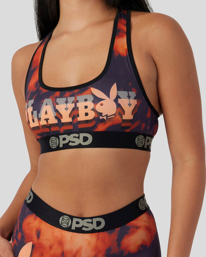Sale PSD Playboy - Lava Dye - Sports Bra