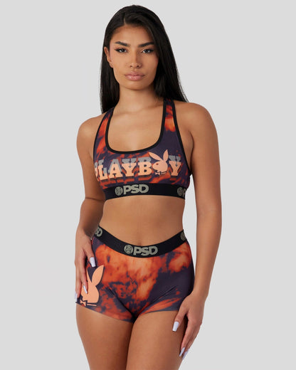 Sale PSD Playboy - Lava Dye - Sports Bra