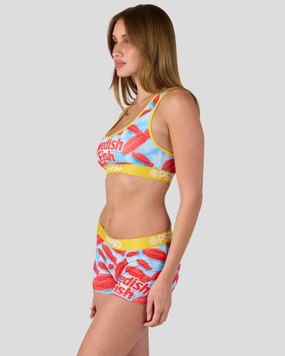 Sale PSD Swedish Fish - Sports Bra