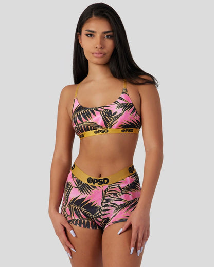 Sale PSD Katya Henry - Silk Palms - Scoop Bralette