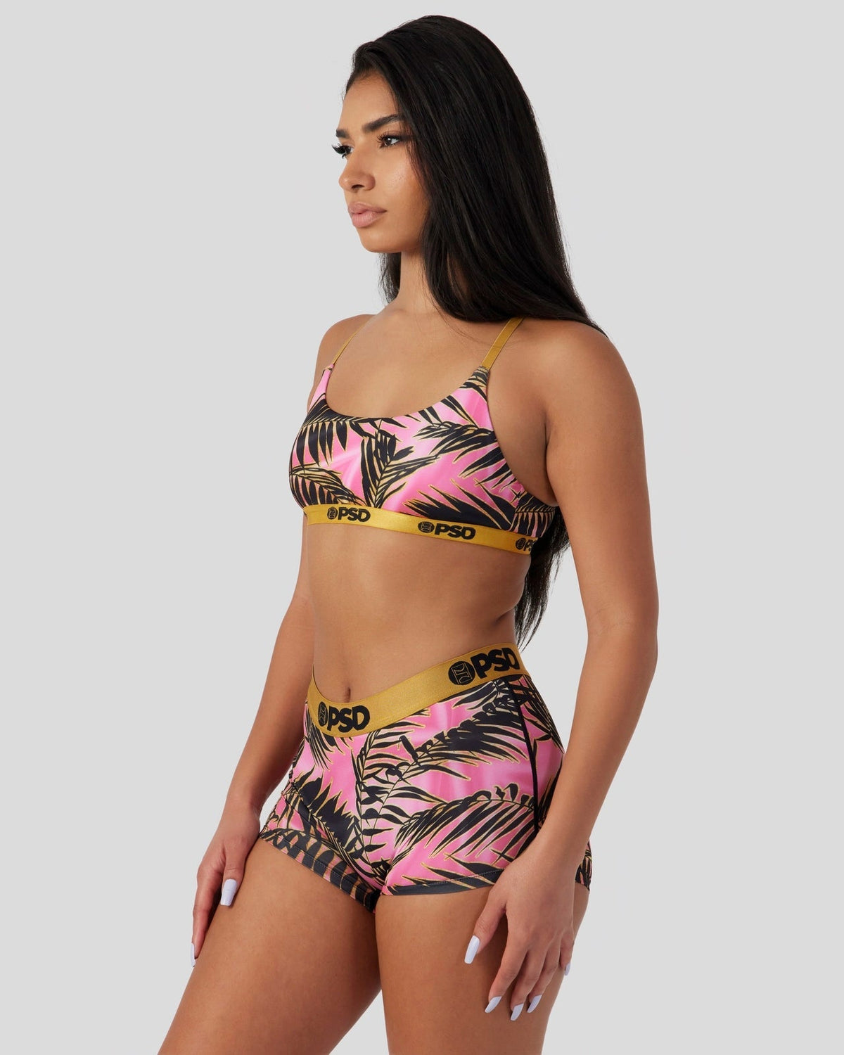 Sale PSD Katya Henry - Silk Palms - Scoop Bralette