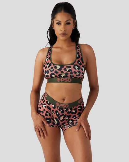 Sale PSD Cheetah Dye - Sports Bra