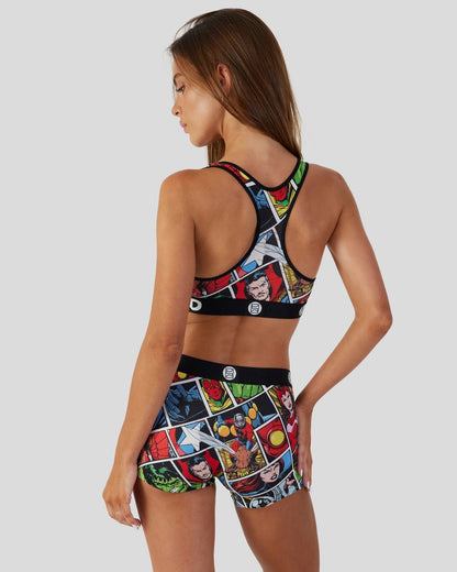Sale PSD Marvel Comics Sports Bra