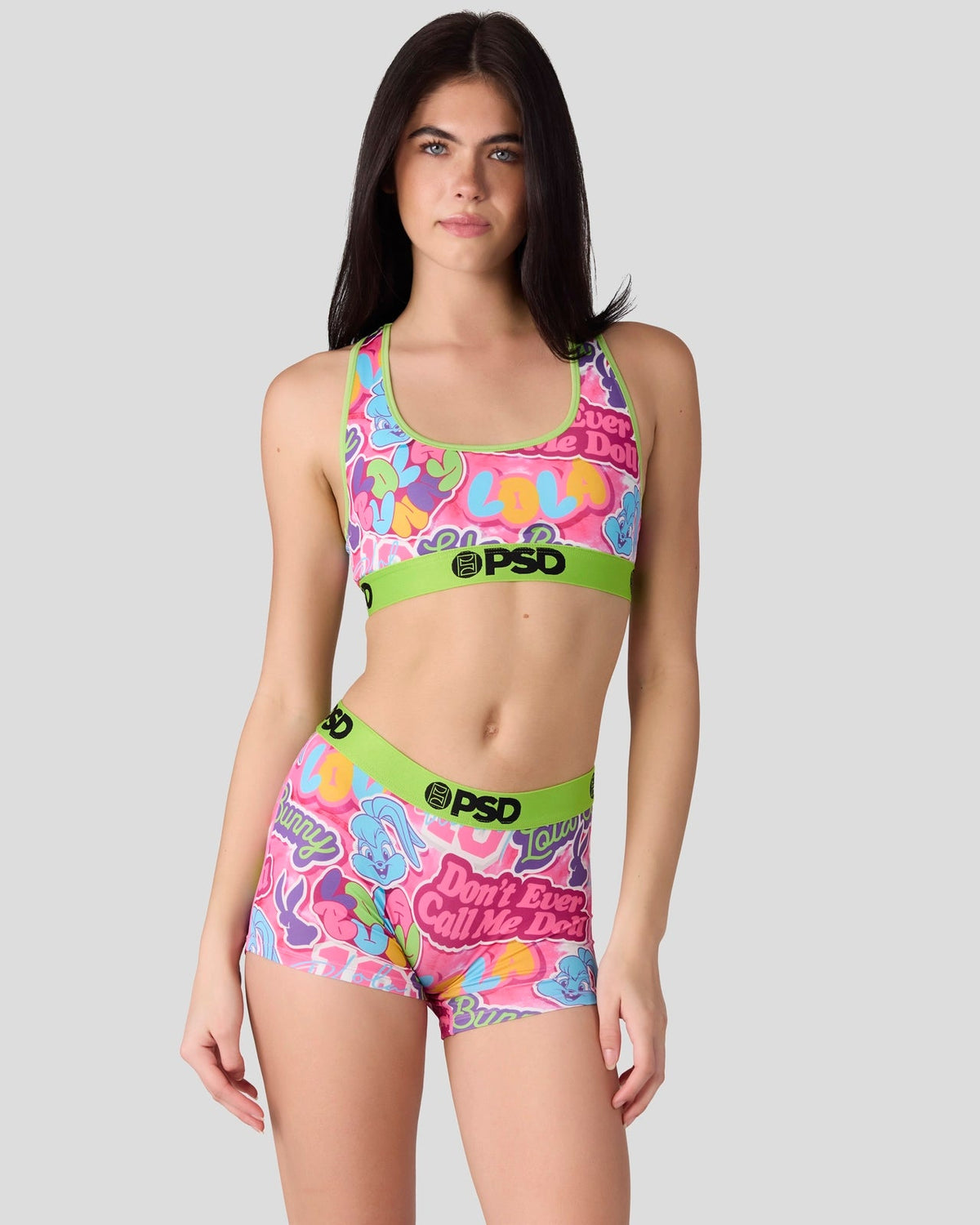 Sale PSD Looney Tunes - Don't Call Me Doll - Sports Bra
