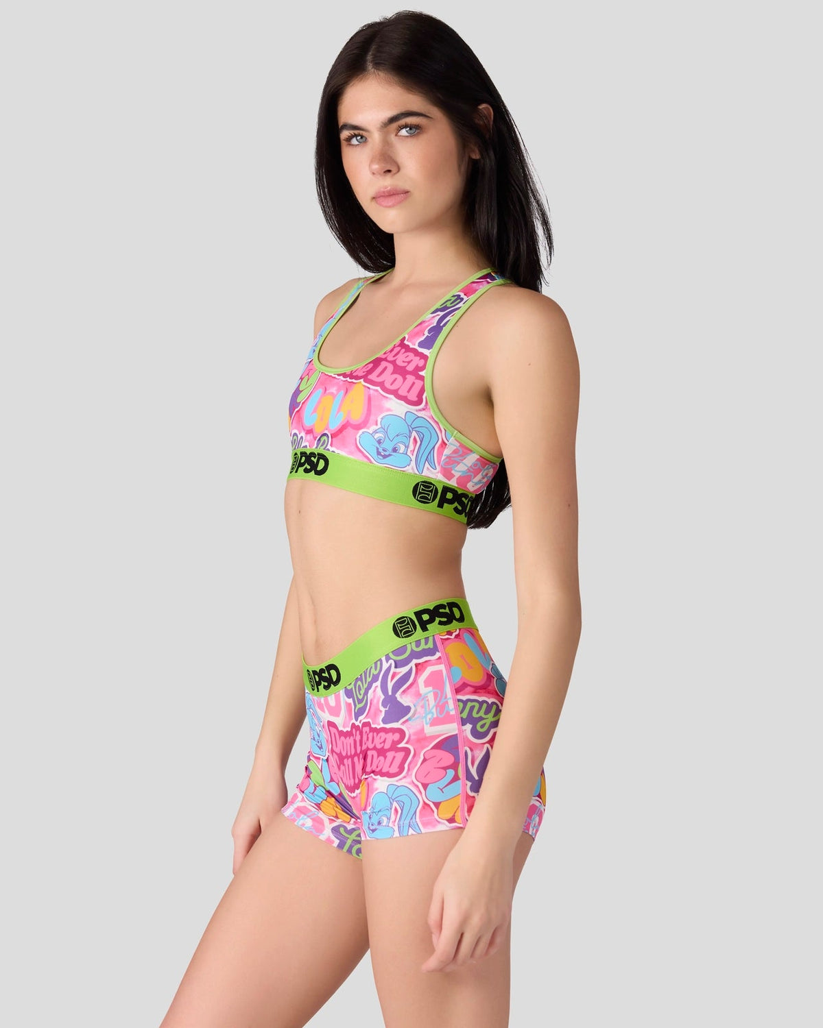 Sale PSD Looney Tunes - Don't Call Me Doll - Sports Bra