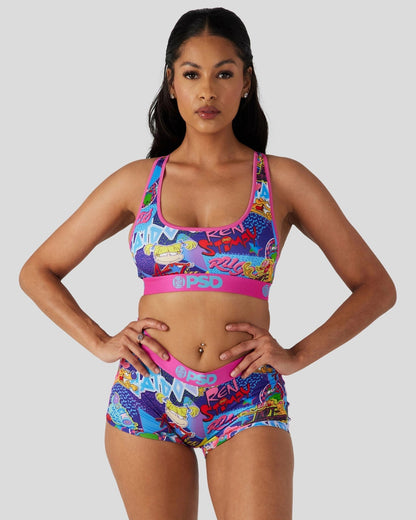 Sale PSD 90's Nick - Sports Bra