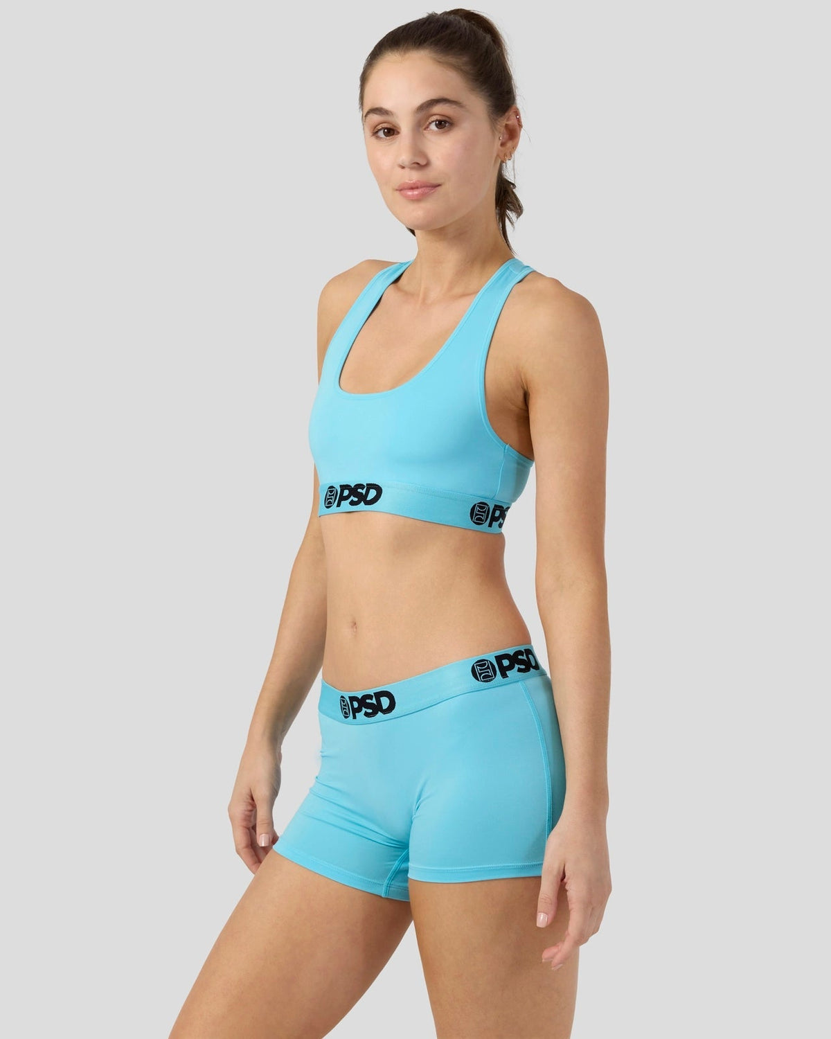 Sale PSD Solids - Caribbean - Sports Bra