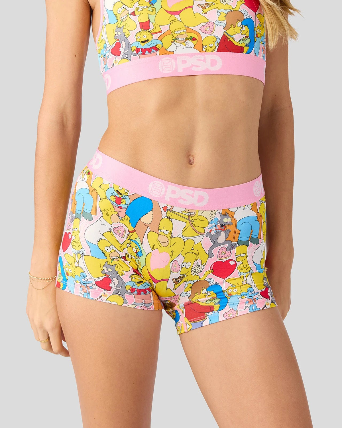 Sale PSD The Simpsons - Love - Boy Short