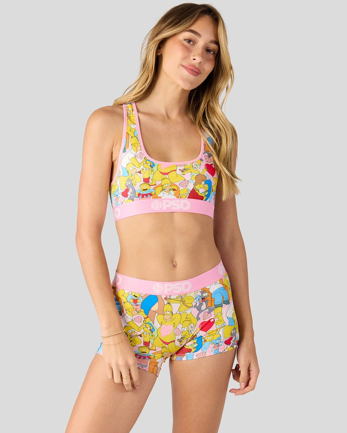 Sale PSD The Simpsons - Love - Boy Short