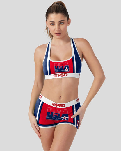 Sale PSD Megan Eugenio - USA Baller - Sports Bra