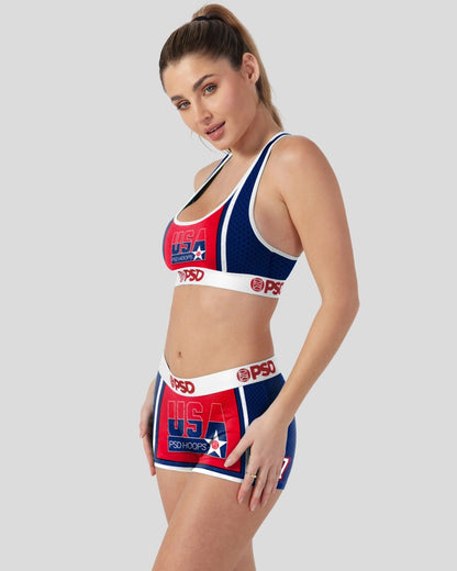 Sale PSD Megan Eugenio - USA Baller - Sports Bra