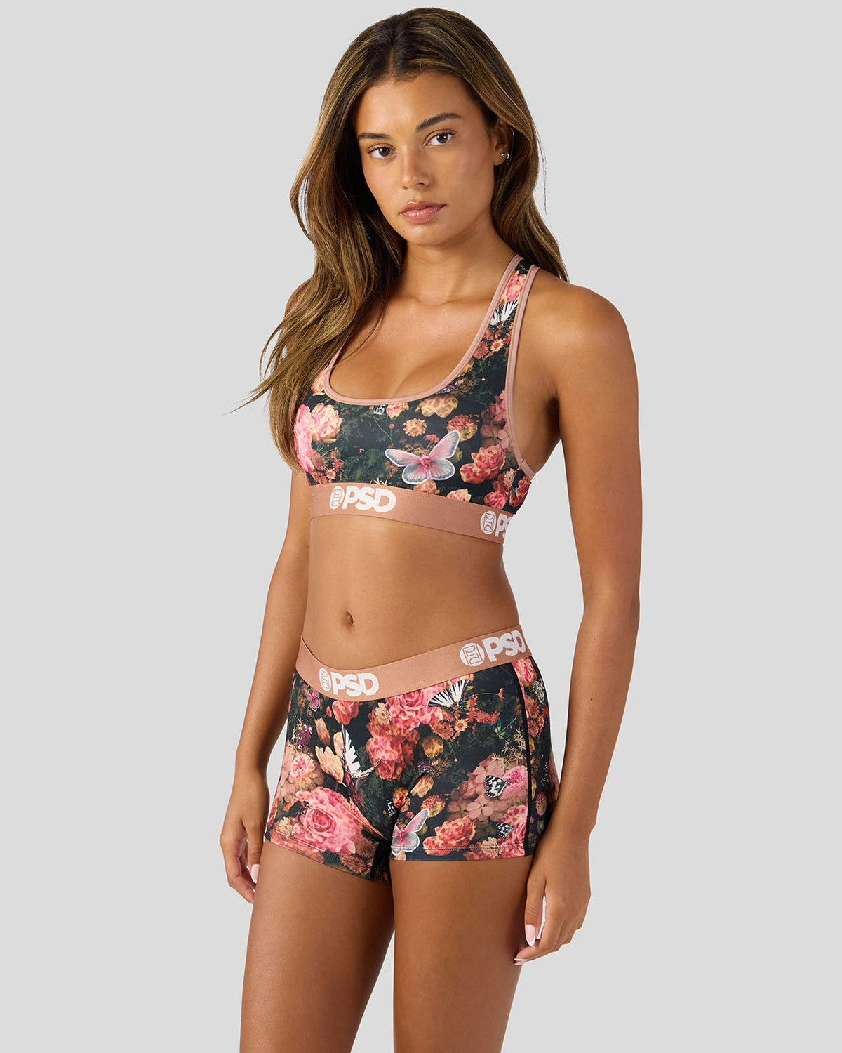 Sale PSD Moody Blooms - Boy Short