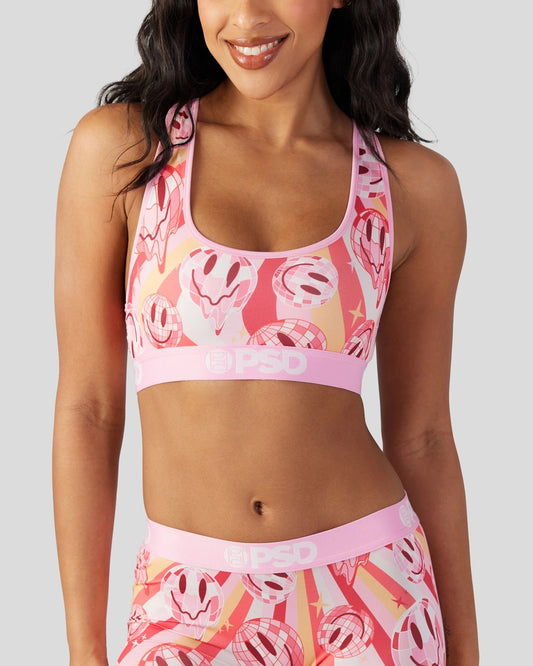 Sale PSD 70s Smiley - Sports Bra