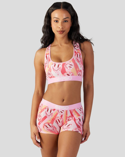 Sale PSD 70s Smiley - Sports Bra
