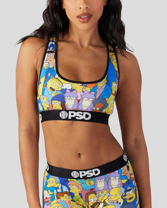 Sale PSD The Simpsons - Squad - Sports Bra