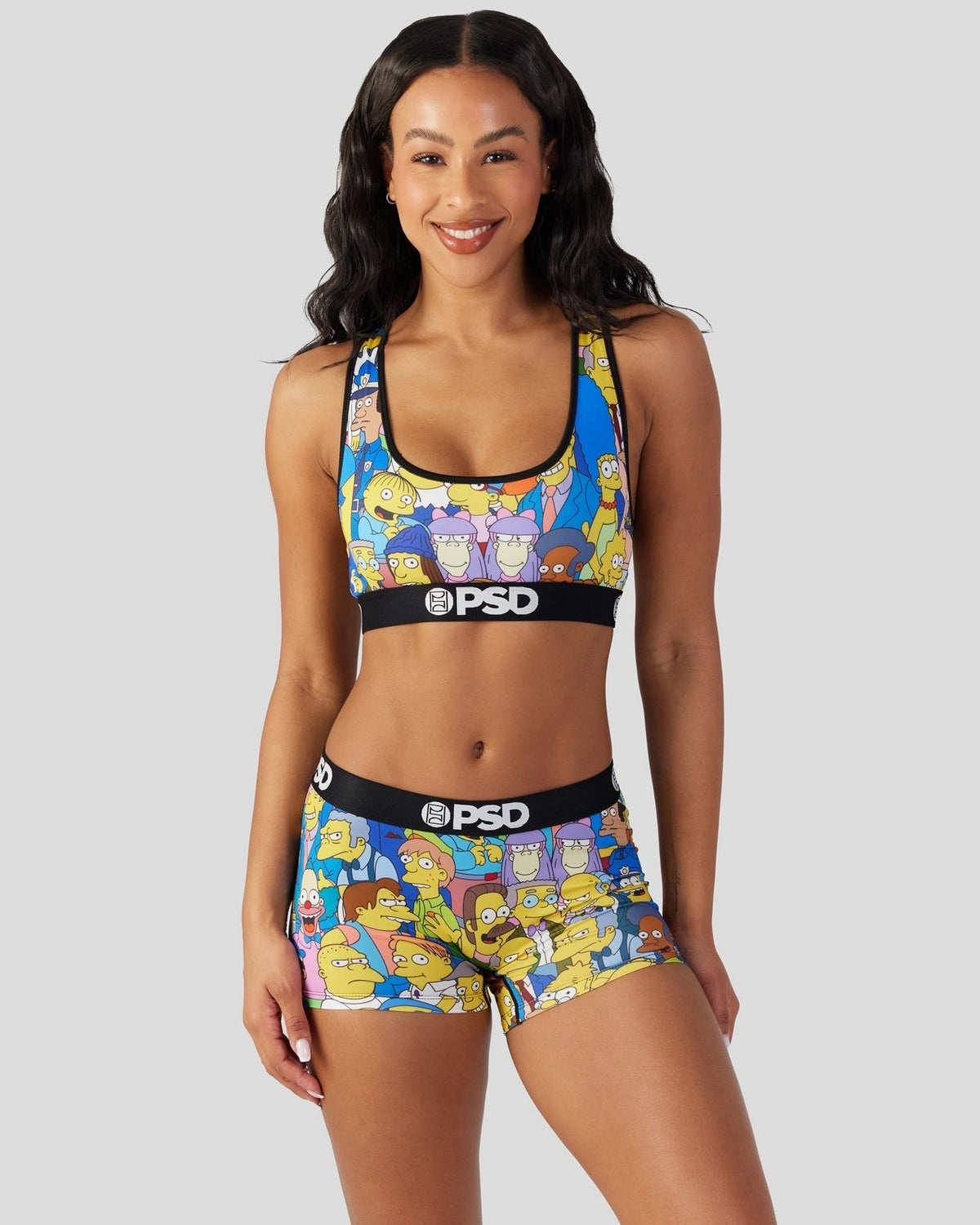 Sale PSD The Simpsons - Squad - Sports Bra