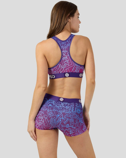 Sale PSD Rick and Morty - Fader - Sports Bra