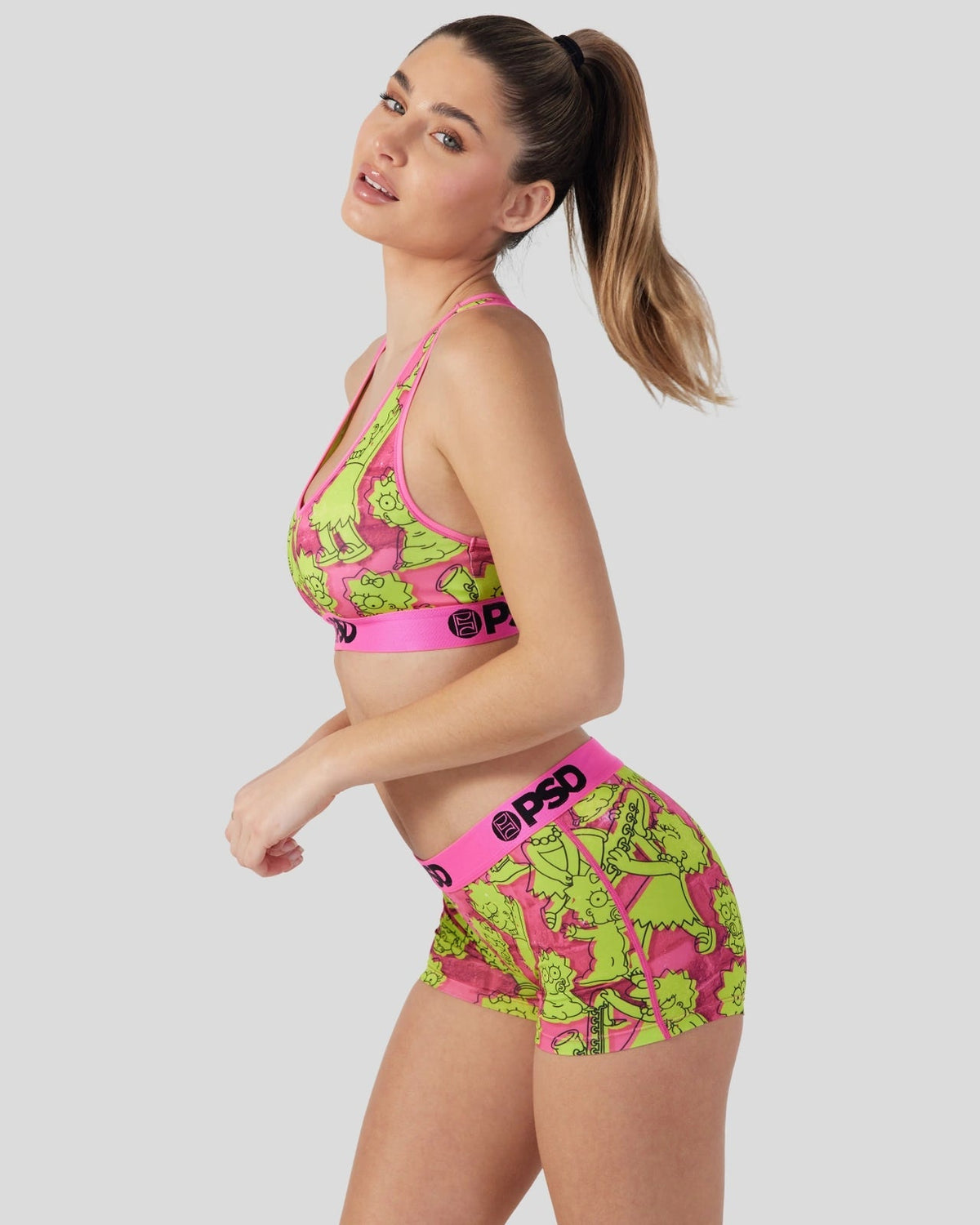 Sale PSD The Simpsons - Simpson Sisters - Sports Bra