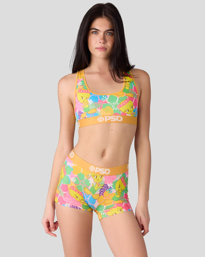 Sale PSD Looney Tunes - Tweety Hawaii - Sports Bra