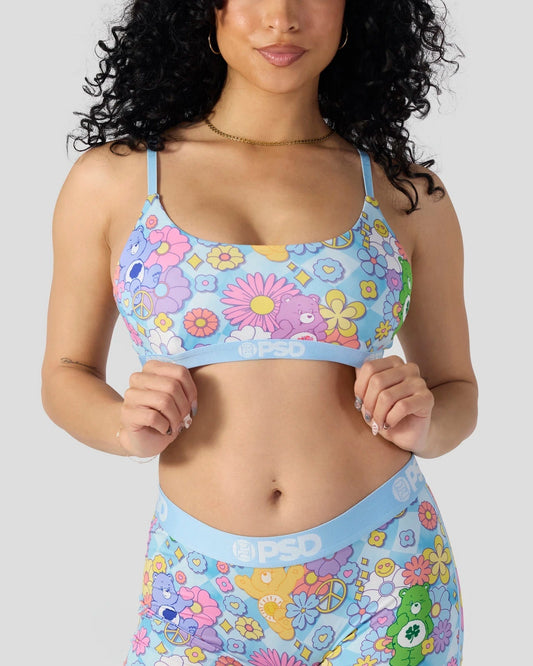 Sale PSD Care Bears - Flower Power - Scoop Bralette
