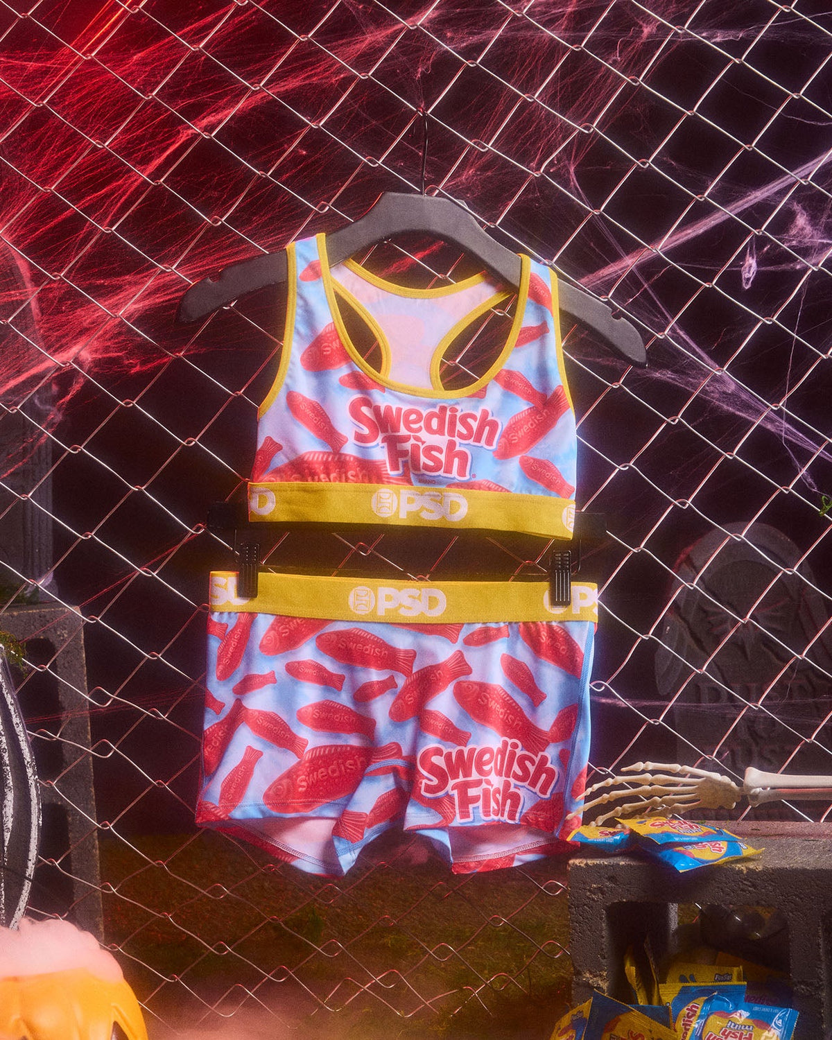 Sale PSD Swedish Fish - Boy Short