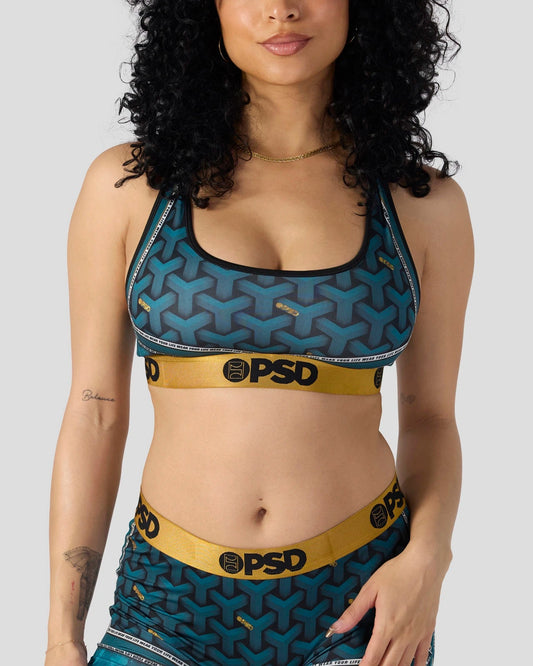Sale PSD Baller Lux Teal - Sports Bra