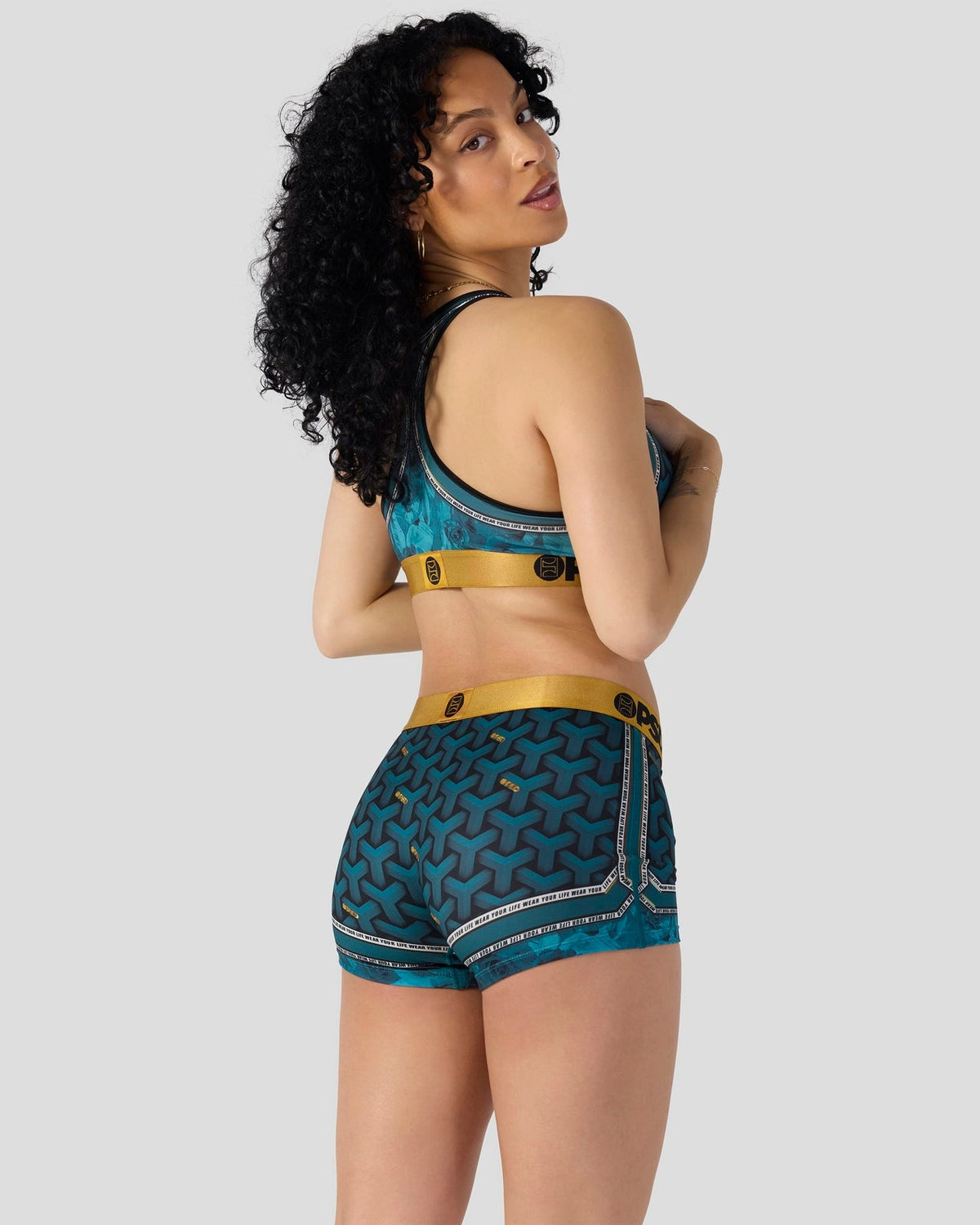 Sale PSD Baller Lux Teal - Sports Bra