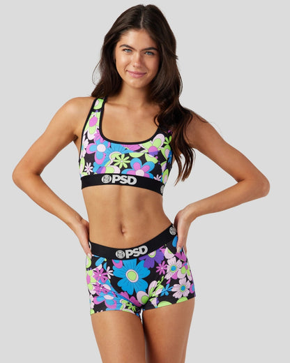 Sale PSD Katya Henry - Hippie Floral - Sports Bra