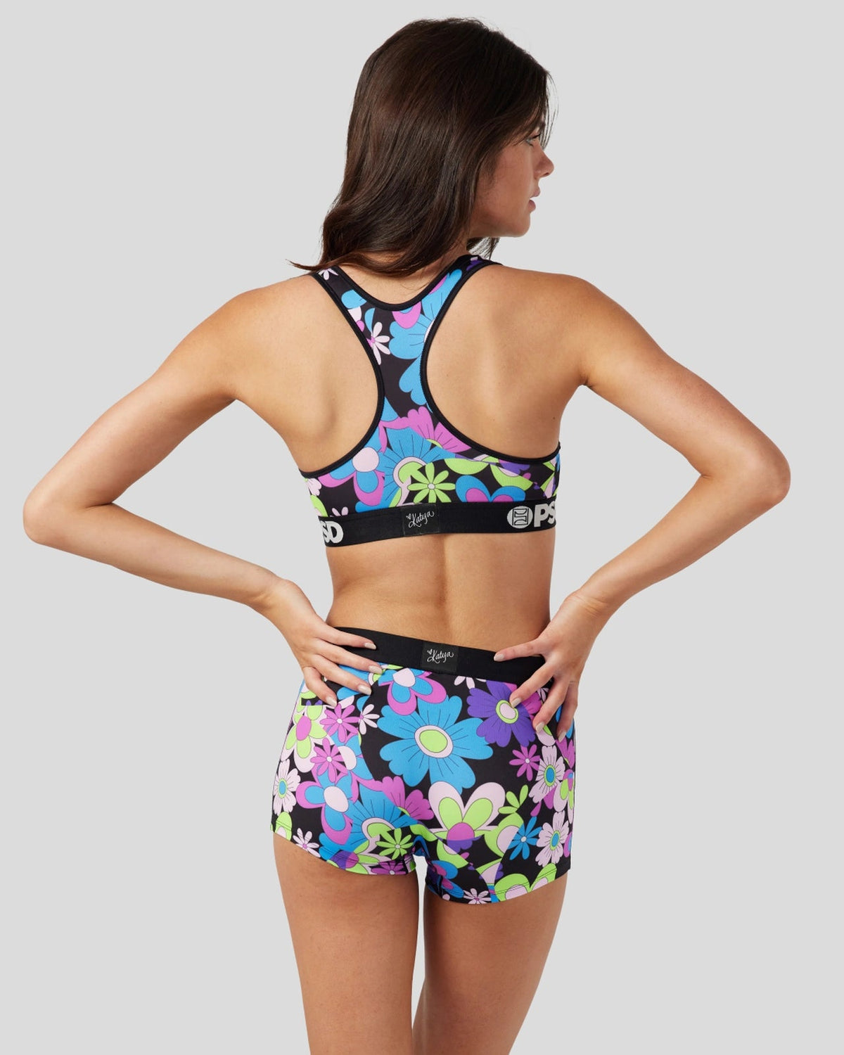 Sale PSD Katya Henry - Hippie Floral - Sports Bra