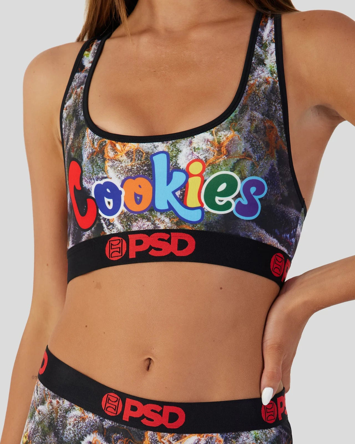 Sale PSD Cookies - Flower - Sports Bra