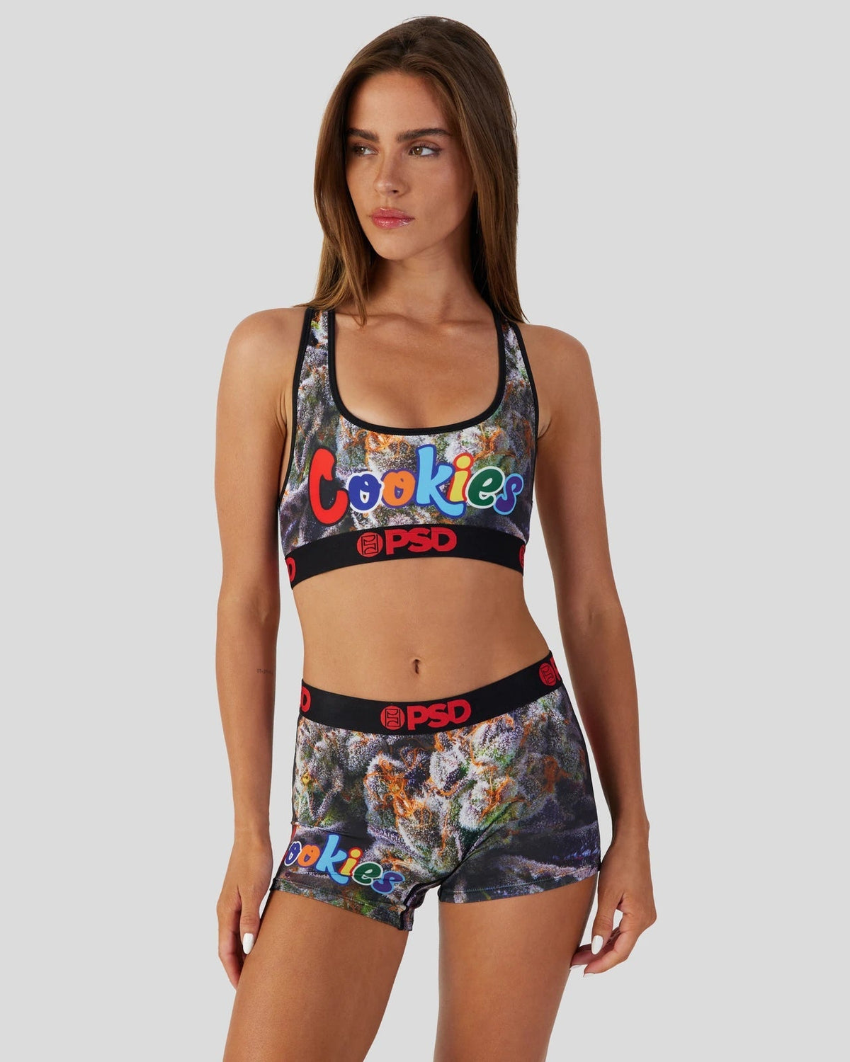 Sale PSD Cookies - Flower - Sports Bra