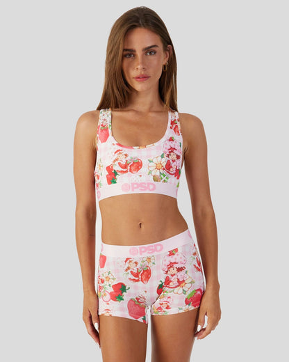 Sale PSD Strawberry Shortcake - Berry Special - Sports Bra