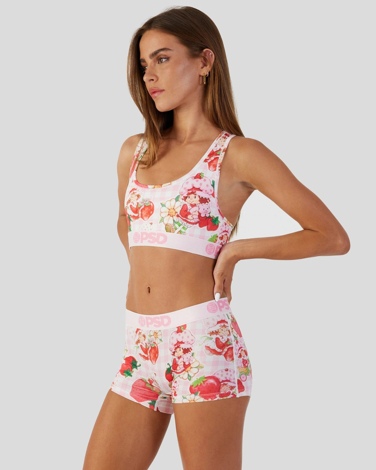 Sale PSD Strawberry Shortcake - Berry Special - Sports Bra