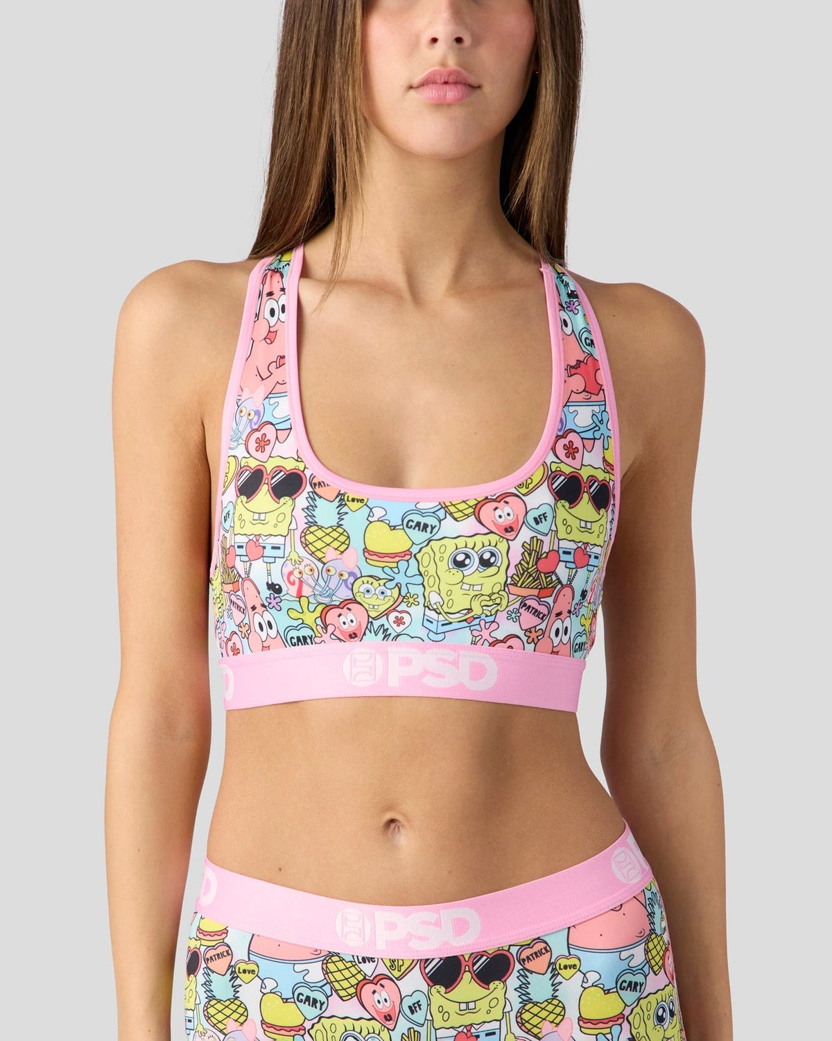 Sale PSD SpongeBob SquarePants - XOXO, SpongeBob - Sports Bra