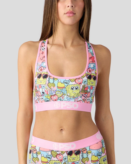 Sale PSD SpongeBob SquarePants - XOXO, SpongeBob - Sports Bra