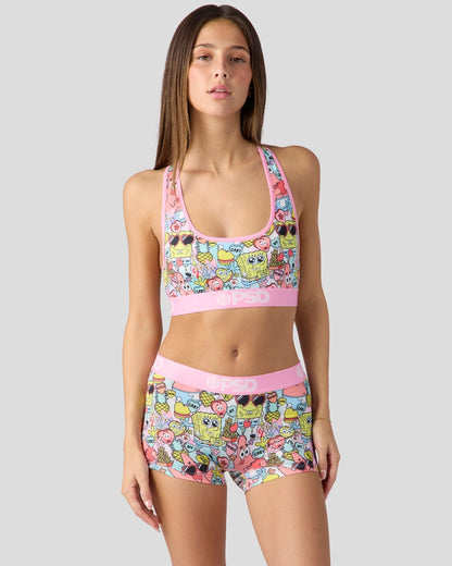 Sale PSD SpongeBob SquarePants - XOXO, SpongeBob - Sports Bra