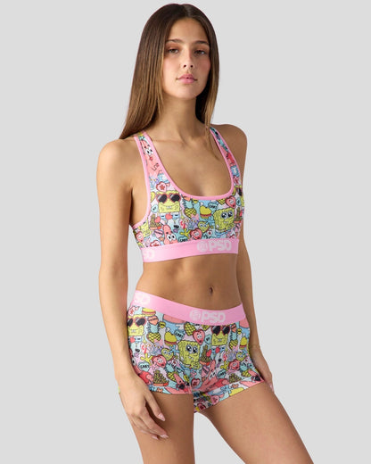 Sale PSD SpongeBob SquarePants - XOXO, SpongeBob - Sports Bra