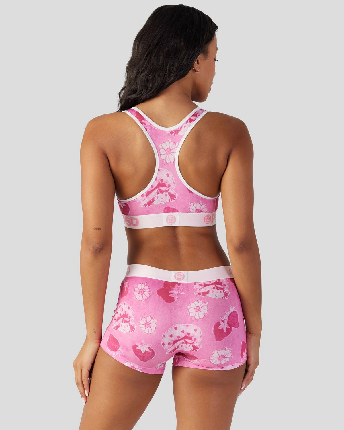 Sale PSD Strawberry Shortcake - Velour - Sports Bra